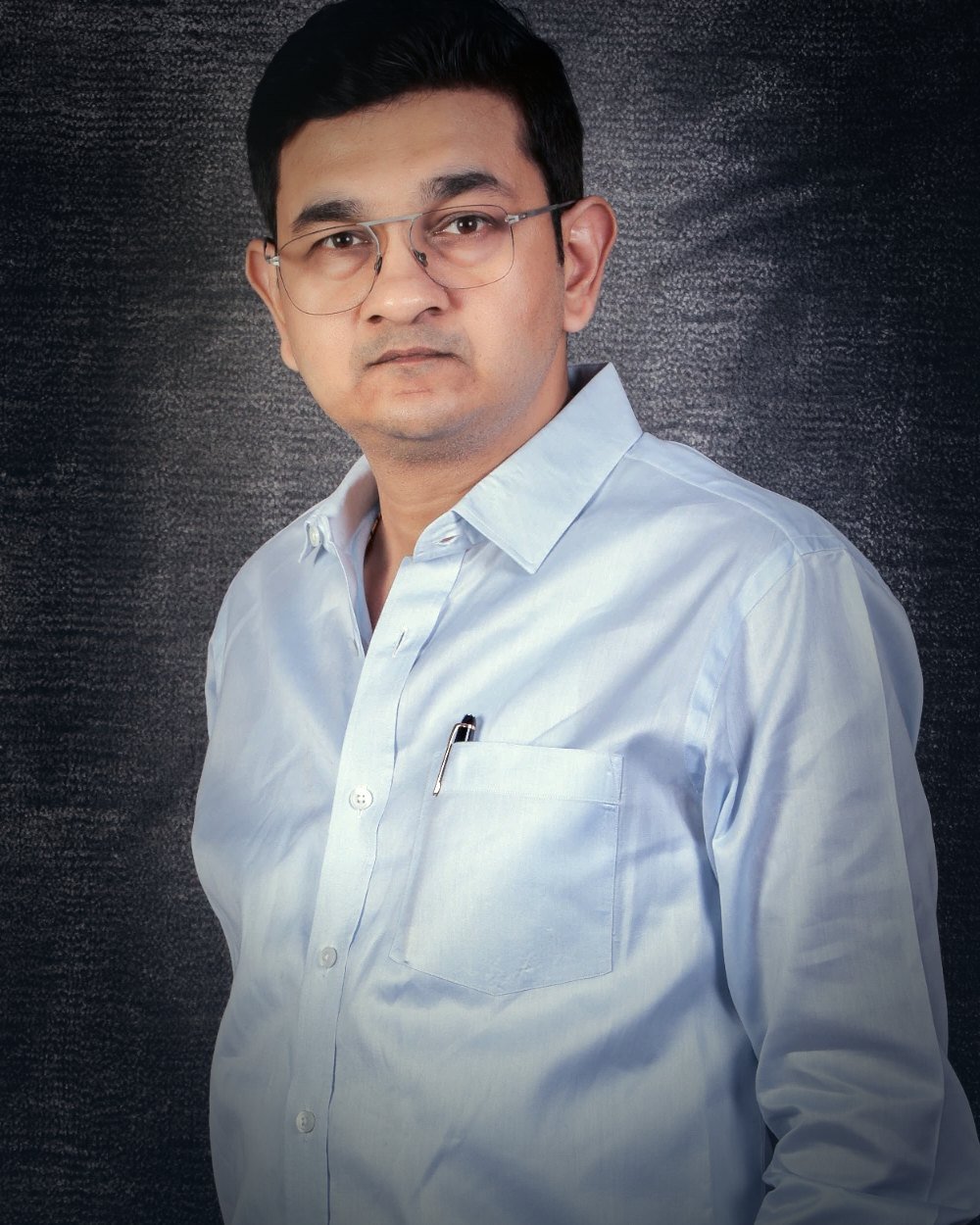Amit N Jain, studio portrait